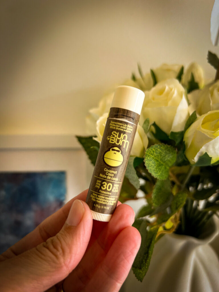 Sun Bum sunscreen lip balm coconut