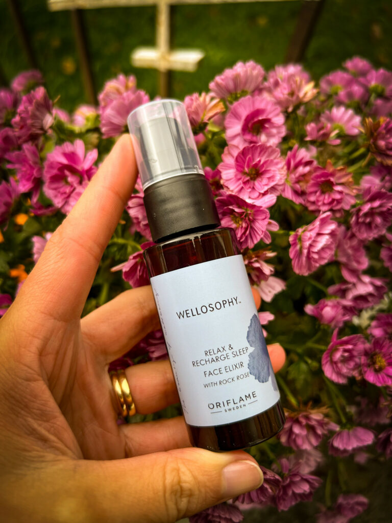 Oriflame Wellosophy Relax & recharge face elixir