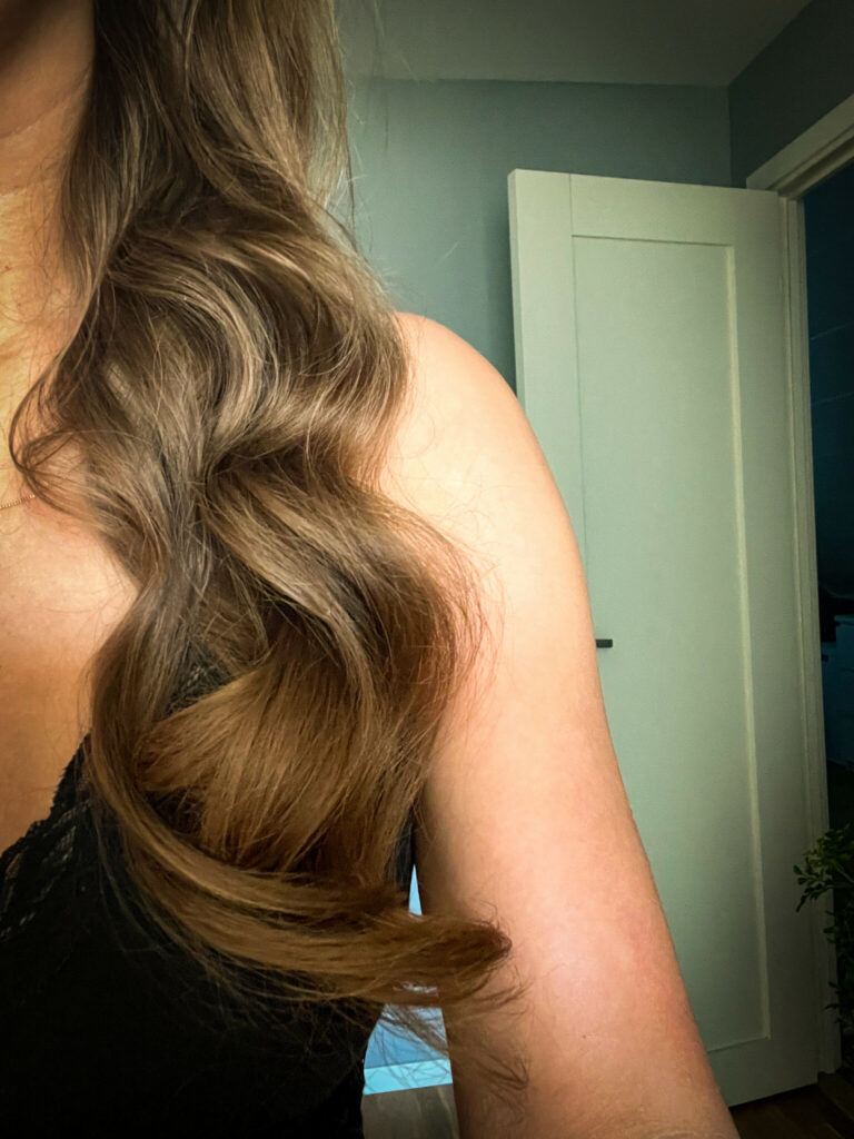 Heatless curls med strumpor